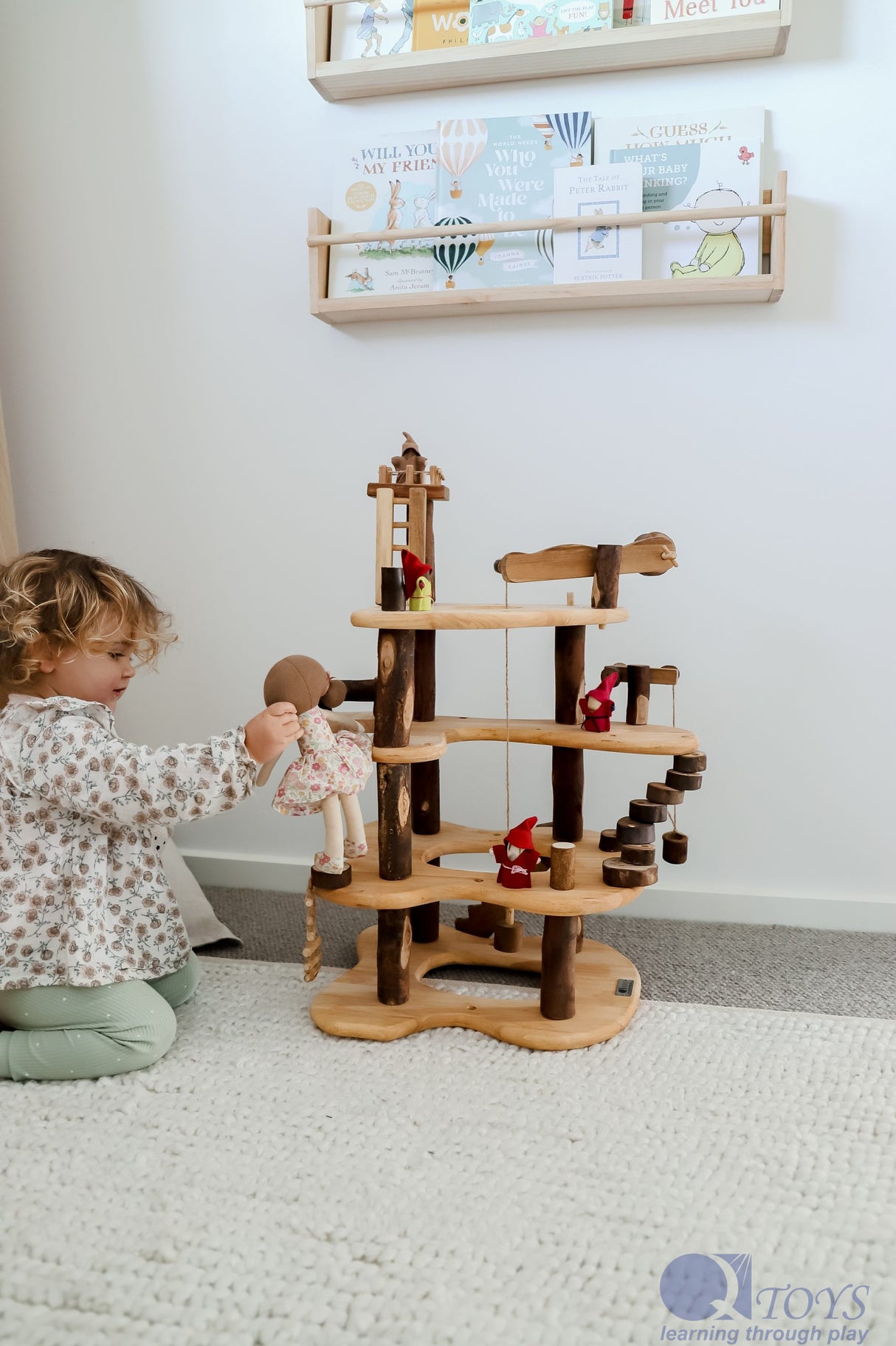 Three Level Tree House Play Set
