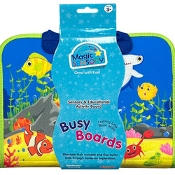 Busy Board Blue