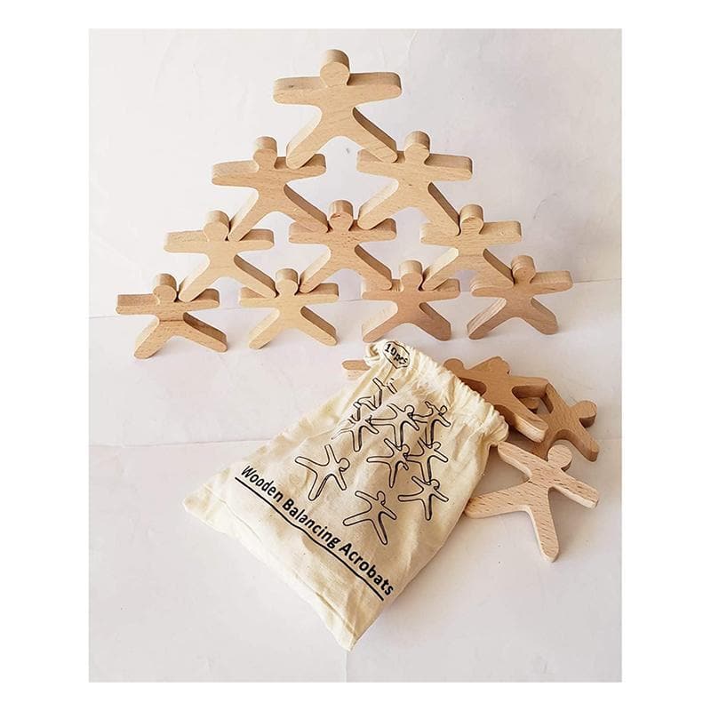 Balancing Acrobats | Wooden Balancing Toys – My Happy Helpers