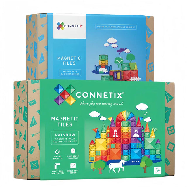 Connetix Tiles 126 Piece Creative Motion Bundle