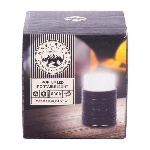 Maverick Pop Up LED Light Black