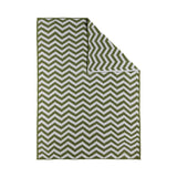 Chenille Blanket - Chevron Sage