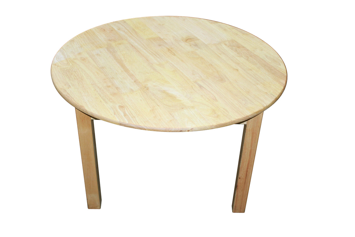 Round Table 90cm – Rubber Wood