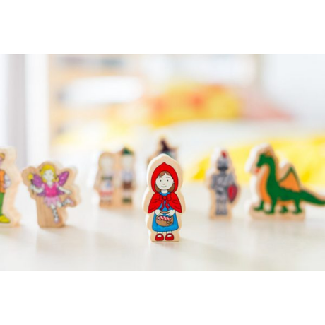 Wooden Fairy Tale Characters