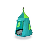 Slackers - Teal Swing House with 40" Swing - Tree