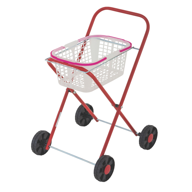 Metal Clothes Trolley & Basket