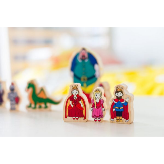 Wooden Fairy Tale Characters