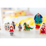 Wooden Fairy Tale Characters