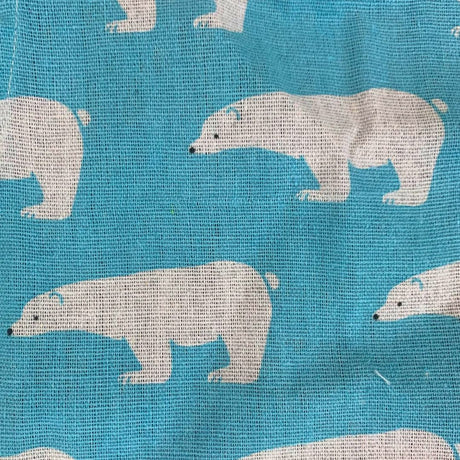 Blue Polar Bear Apron Set - Small