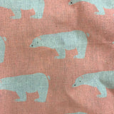 Pink Polar Bear Apron Set - Small