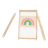 Rainbow Wooden Weaving Loom Multi-Coloured