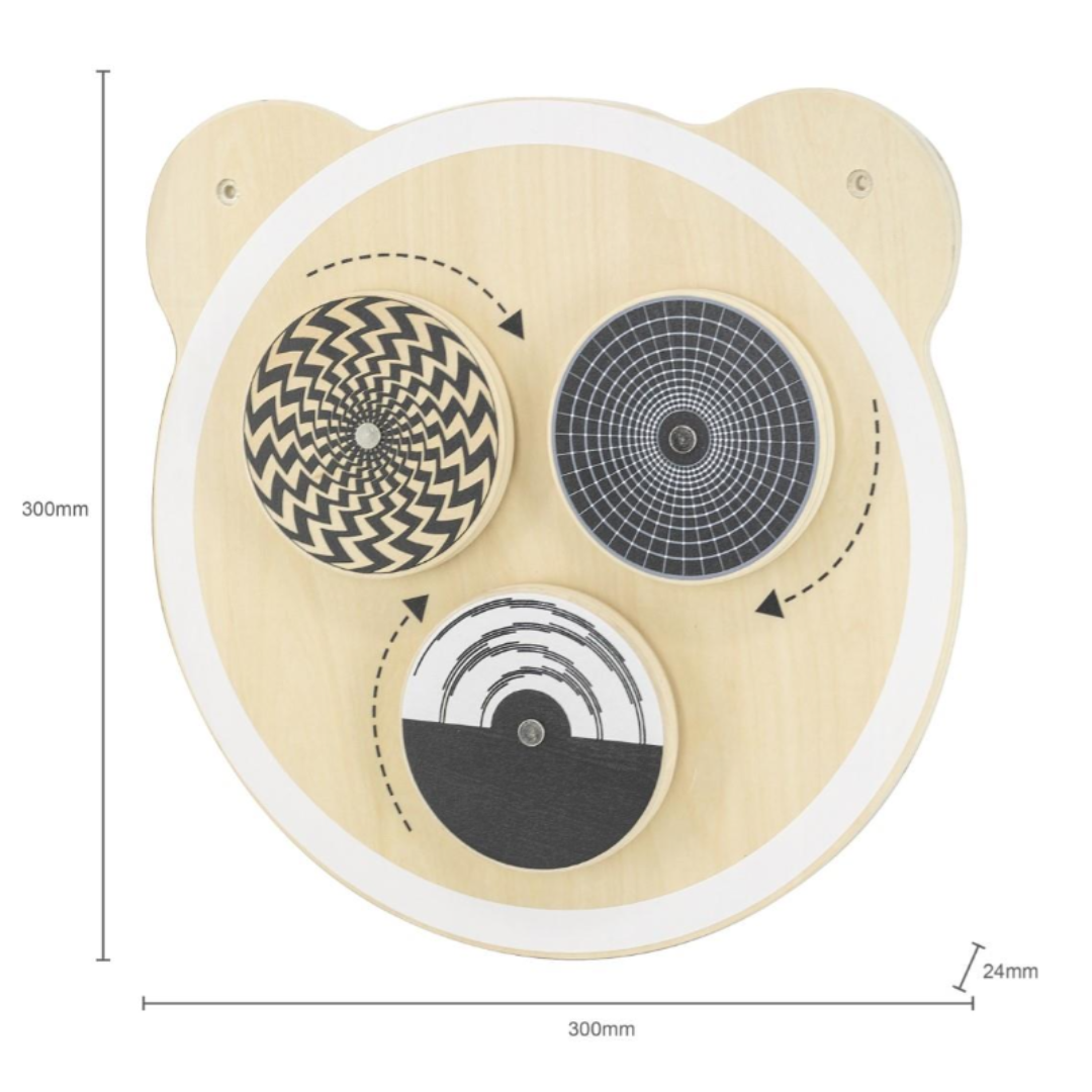 Wall Toy - Spinning Points