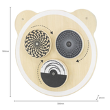 Wall Toy - Spinning Points