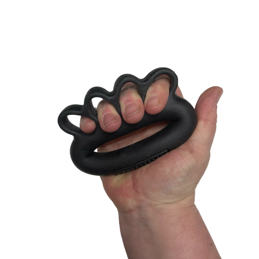 Close-up detail of the Paw Grip Hand Exerciser