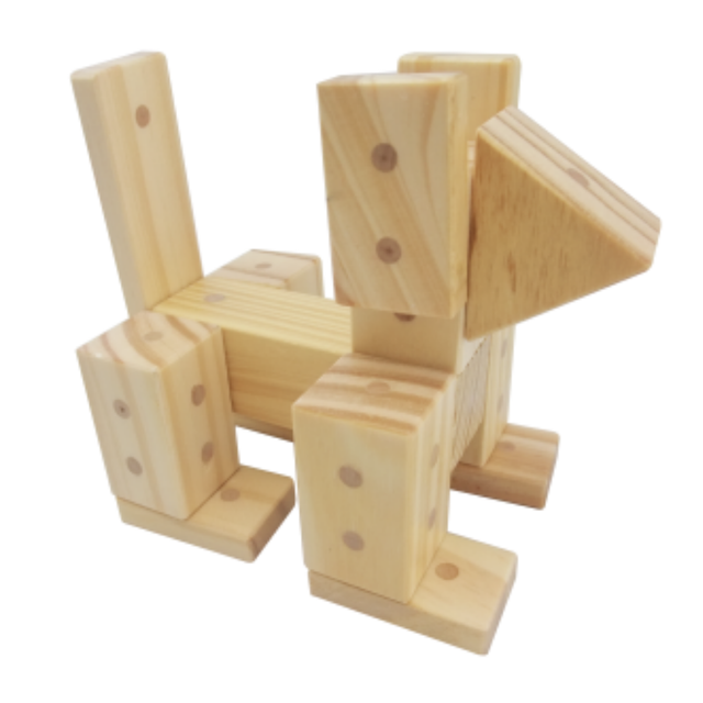 Magnetic Wooden Blocks