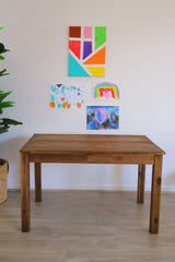 Hardwood Study Desk