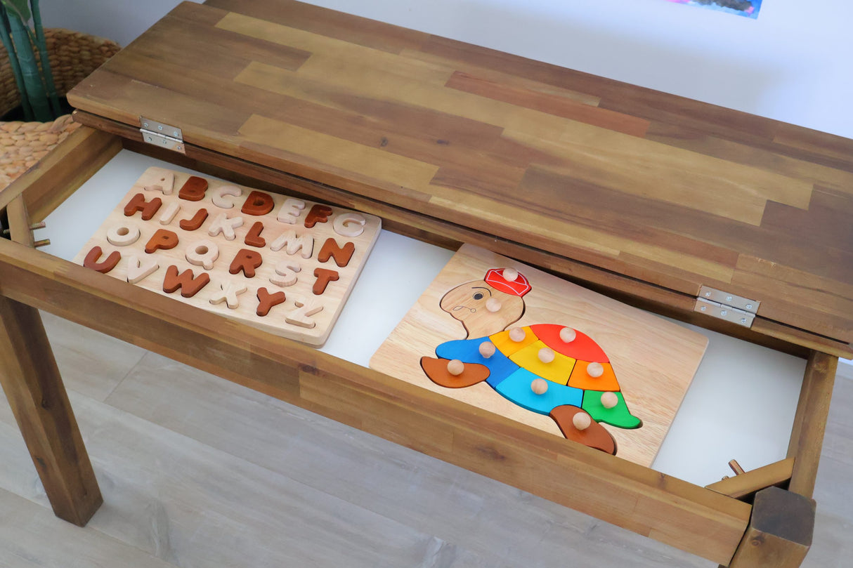 Hardwood Study Desk