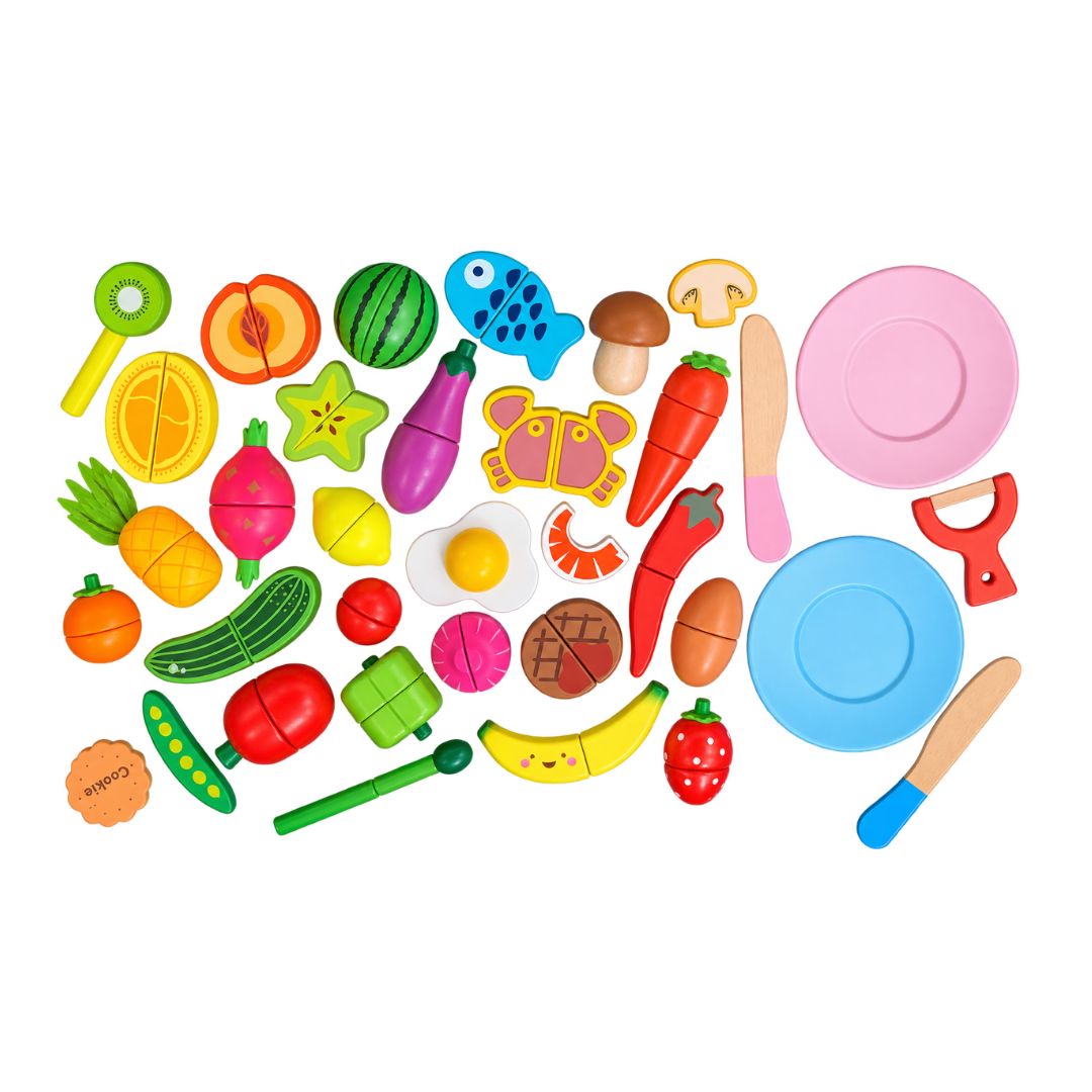 Market Cutting Food Set