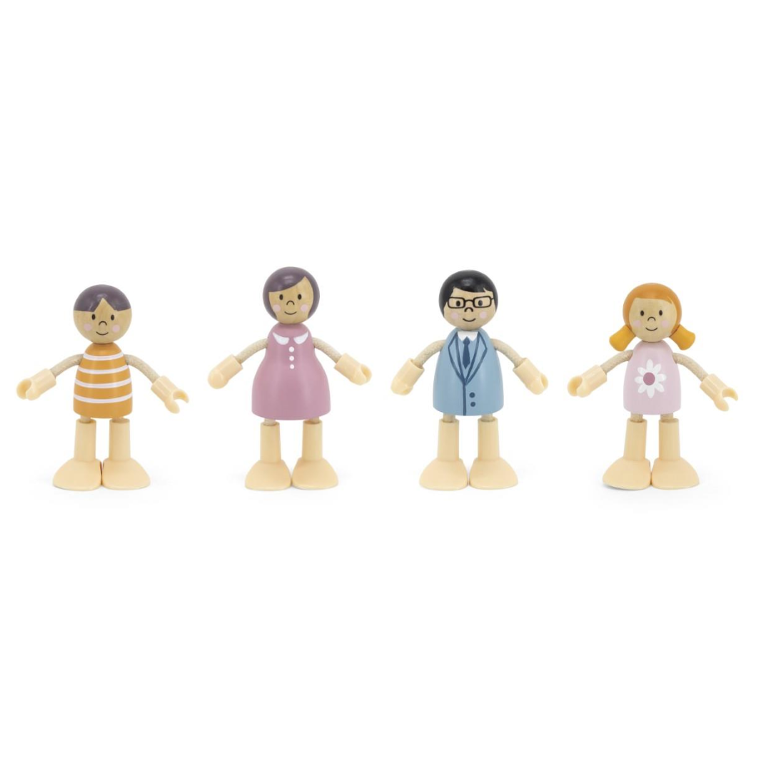 4pc Doll Family