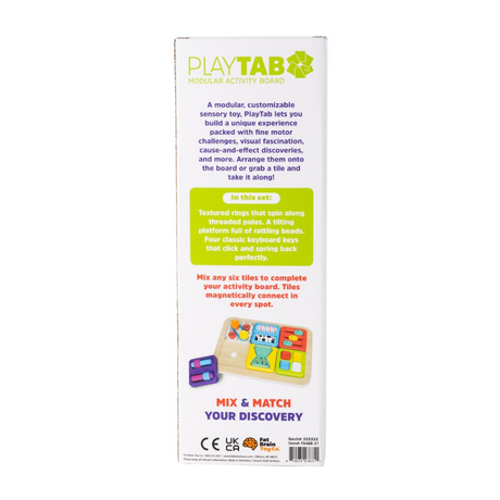 PlayTab Tile Set 5 (Threads, Teeter Totter, Keyboard)