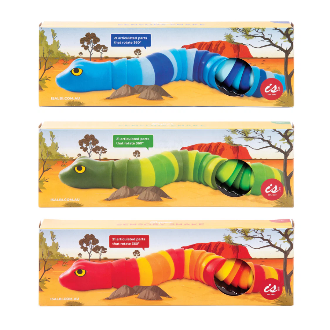 Super Sensory Snake - 3 Assorted