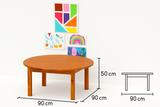 Acacia Large Round Table