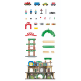 Muti-Level Railway City Set