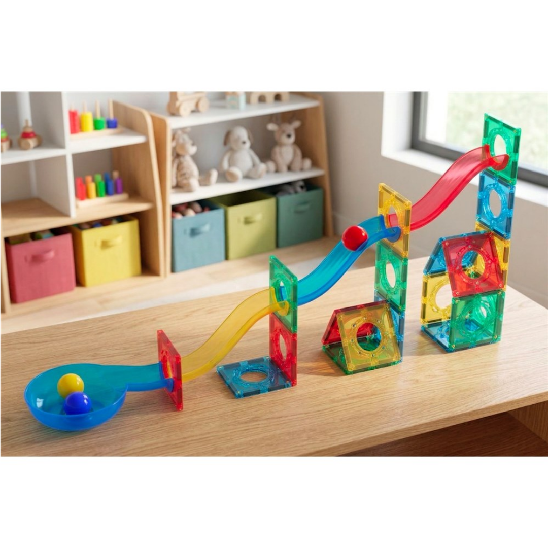 TileTek - 95 Piece Ball Run Set