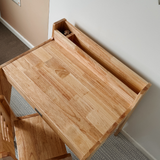 Solid Wood Study Table Set
