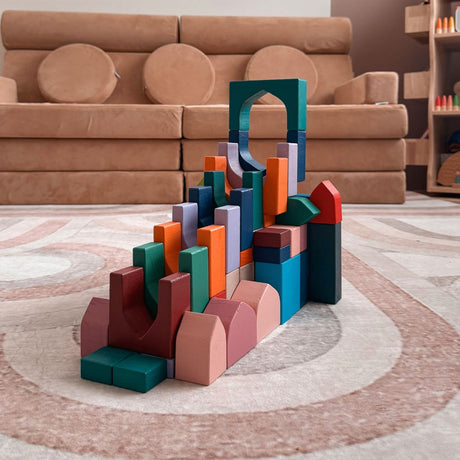 Arabian Nights Wooden Castle Block Set