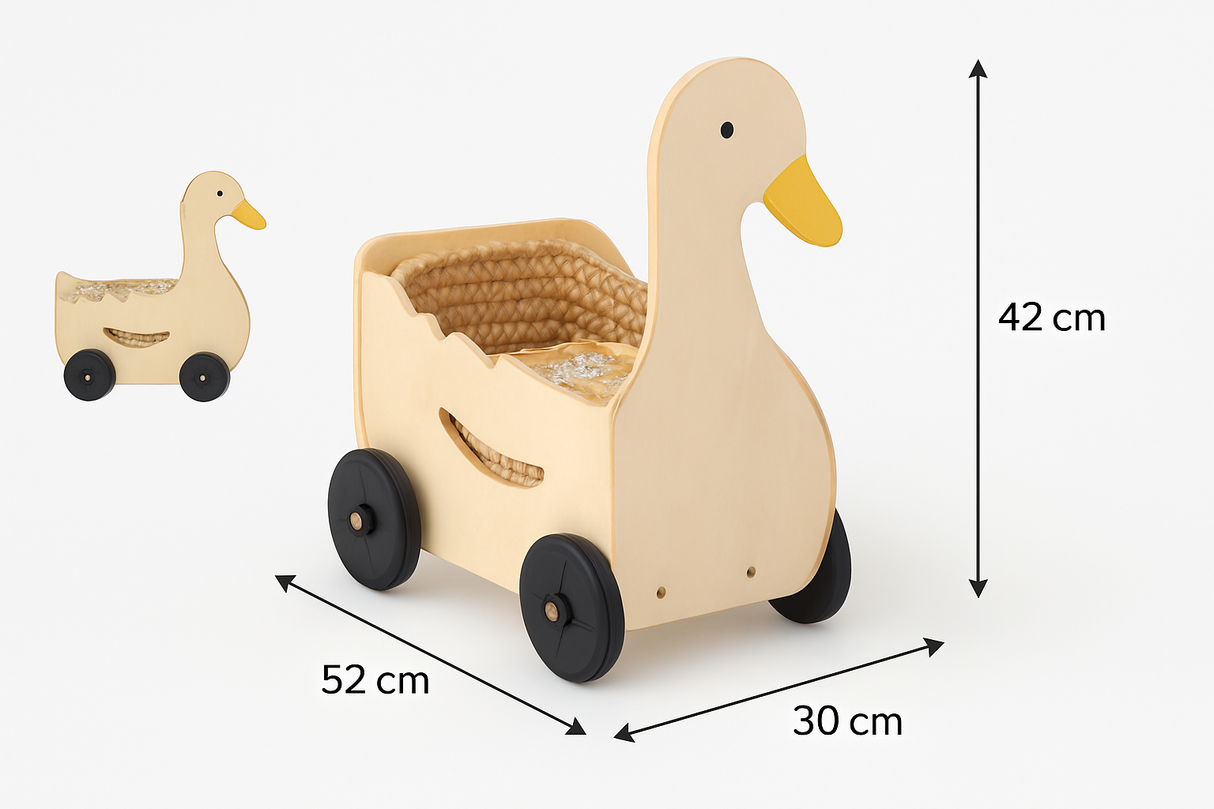 Duckling Doll Pram