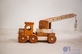 Wooden Construction Crane