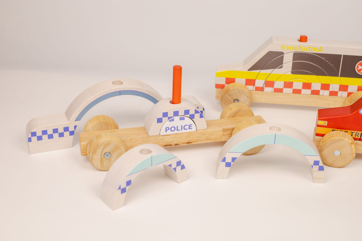 2 in 1 Police Car Stacker