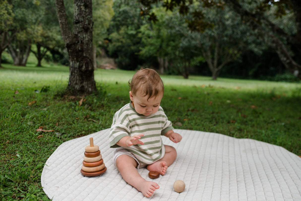 Natural Bouncing Stacking Rings