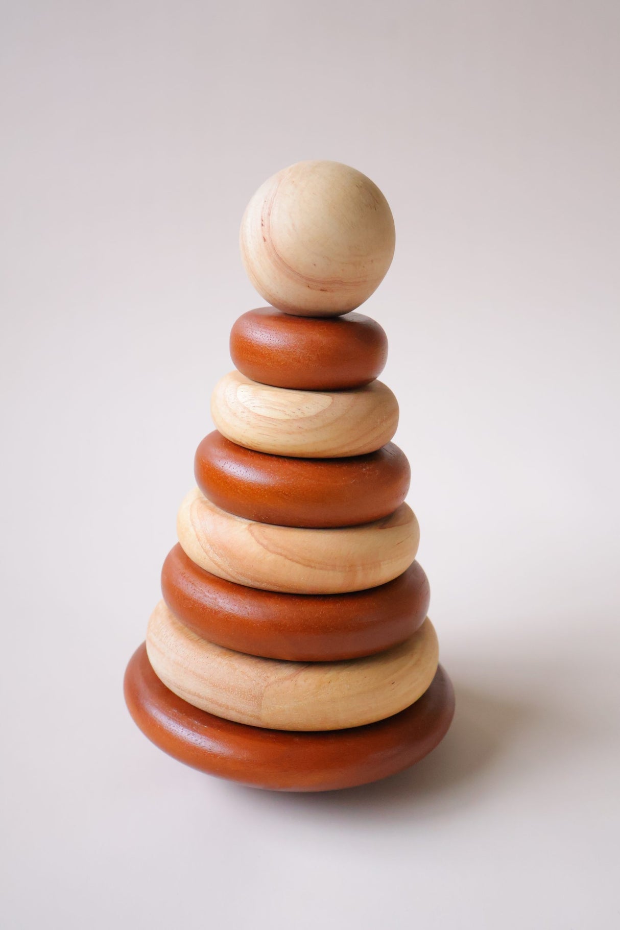 Natural Bouncing Stacking Rings
