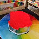 Sensory Spinning Chair - Red Space Ship