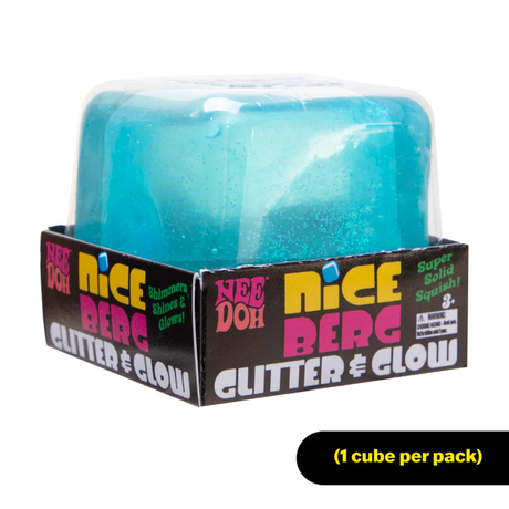 Glitter & Glow Niceberg NeeDoh *Early Jan 2027 PRE ORDER*