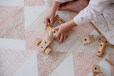 Natural Wood Construction Set