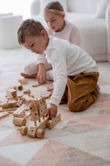 Natural Wood Construction Set