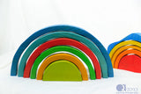 Color Rainbow Blocks - 6pcs