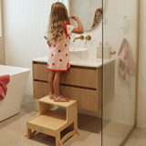 Elevate Step Stool - Varnished Birch