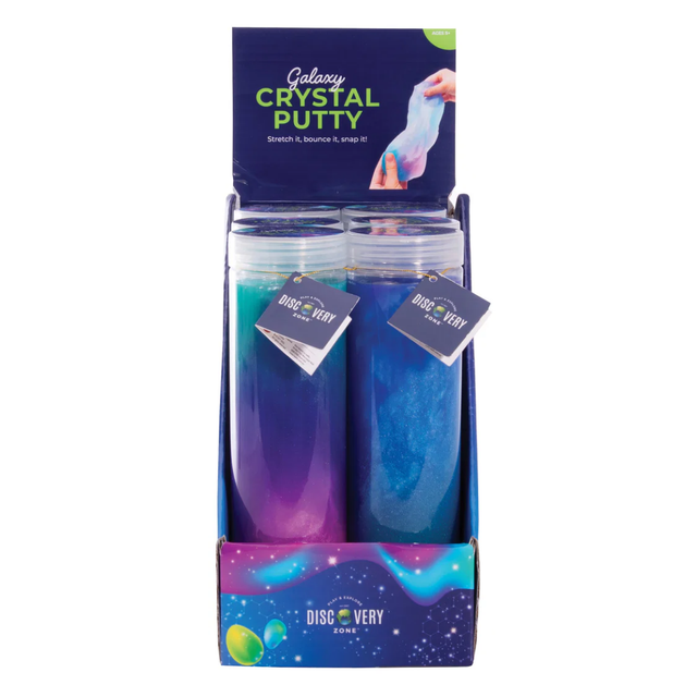 Discovery Zone Galaxy Crystal Putty