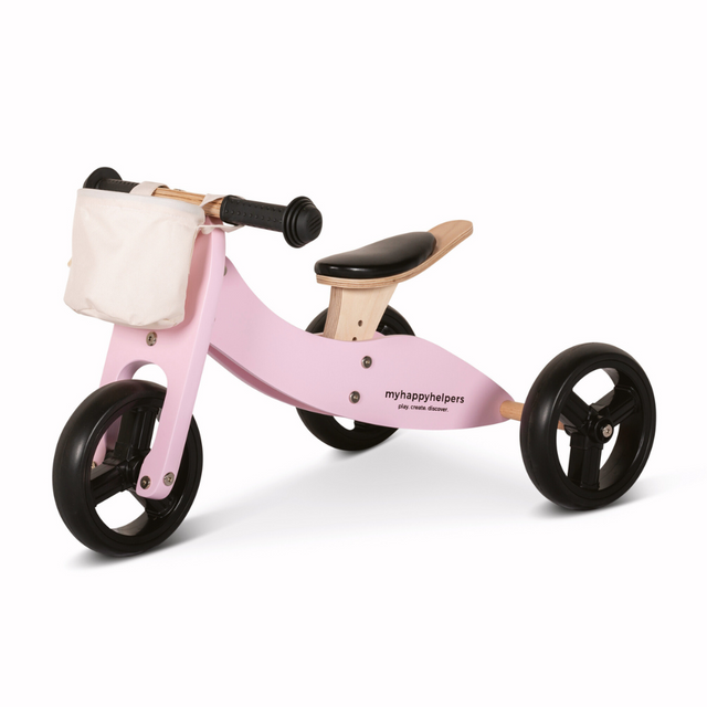 2 in 1 Mini Trike / Balance Bike - Rose