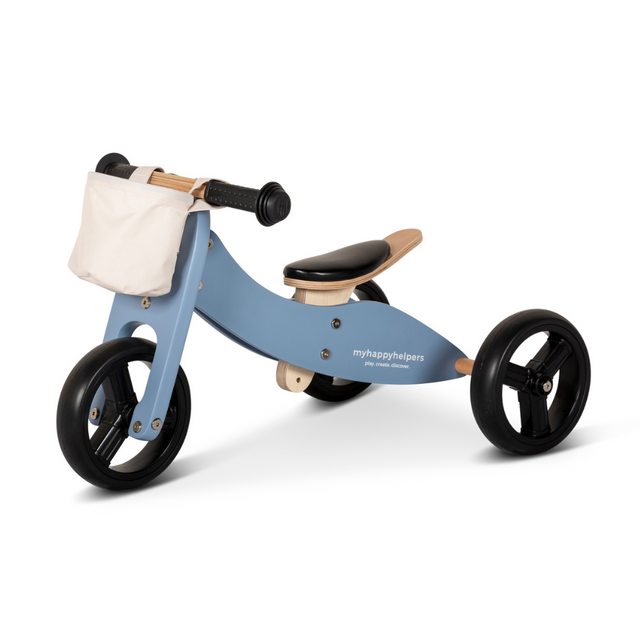 2 in 1 Mini Trike / Balance Bike - Slate Blue