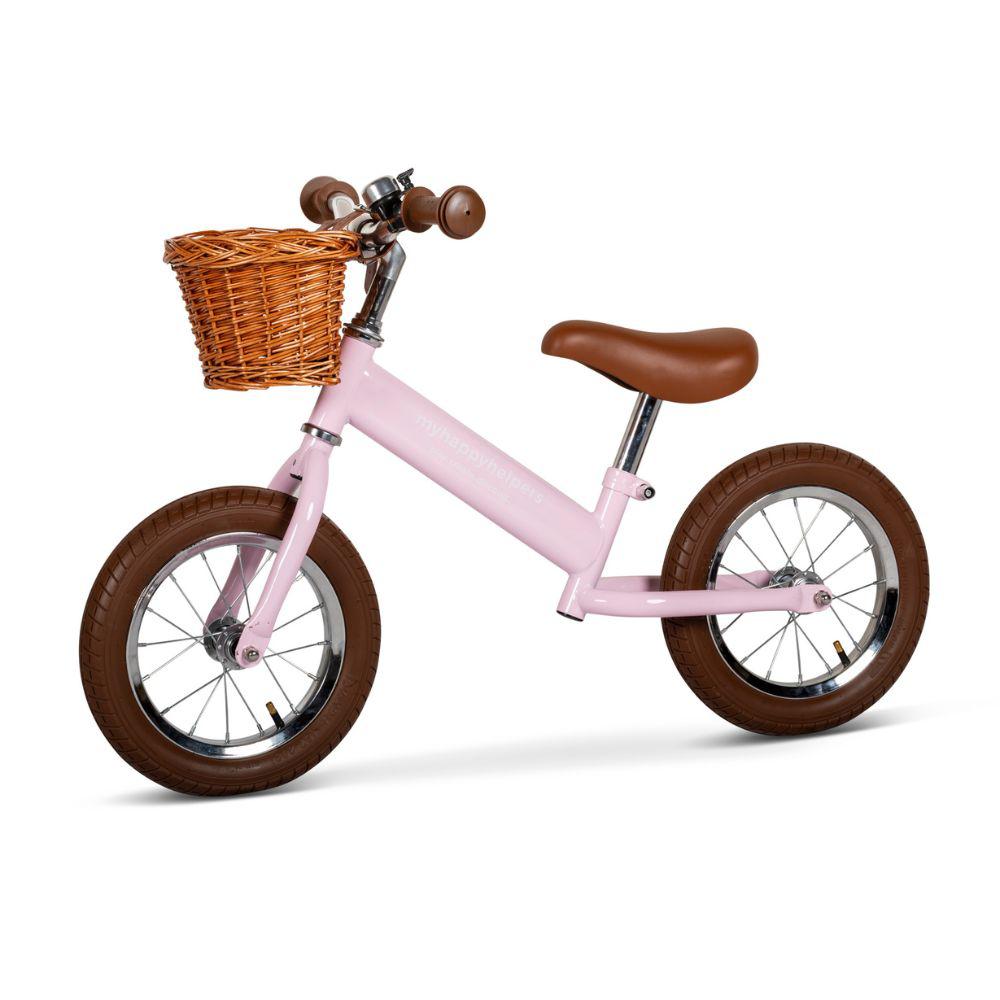2 in 1 Steel Trike / Balance Bike - Rose Pink
