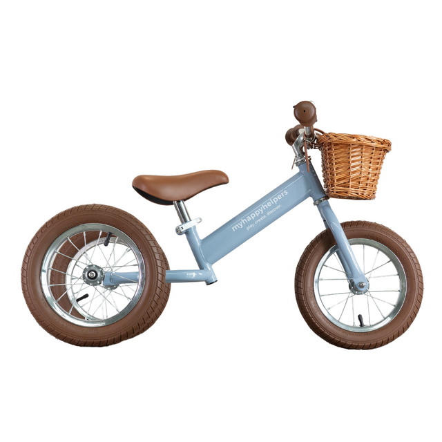 2 in 1 Steel Trike / Balance Bike - Slate Blue