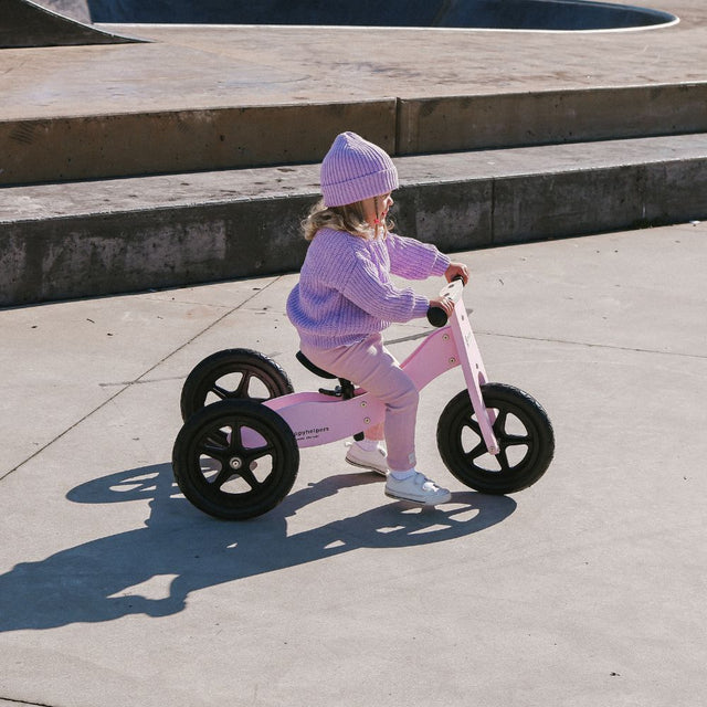 2 in 1 Trike / Balance Bike - Rose Pink