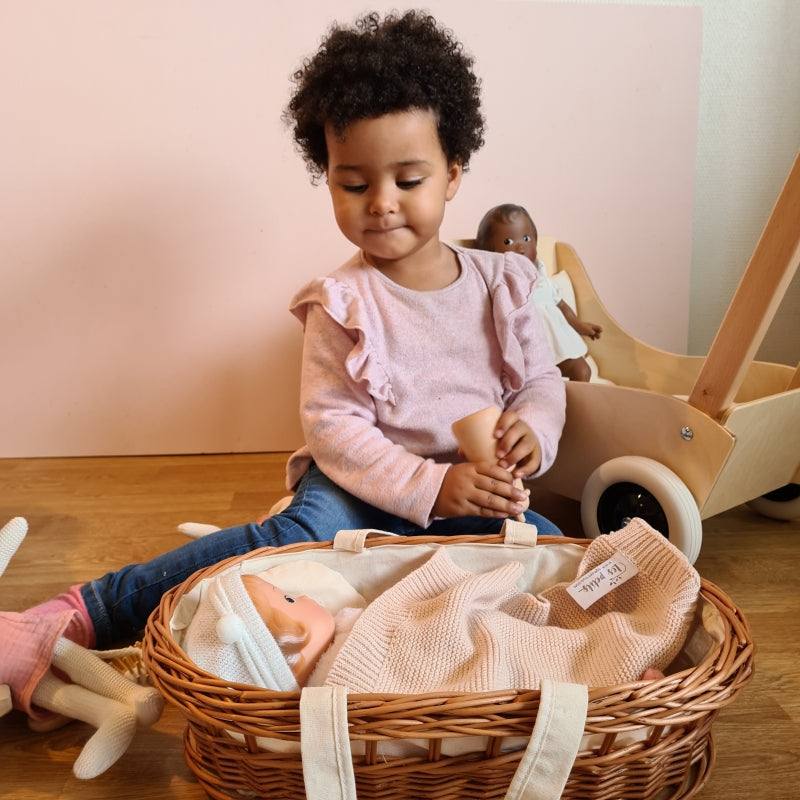Egmont Wicker Carry Cot
