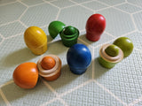 Sorting Egg Cups - Set of 6