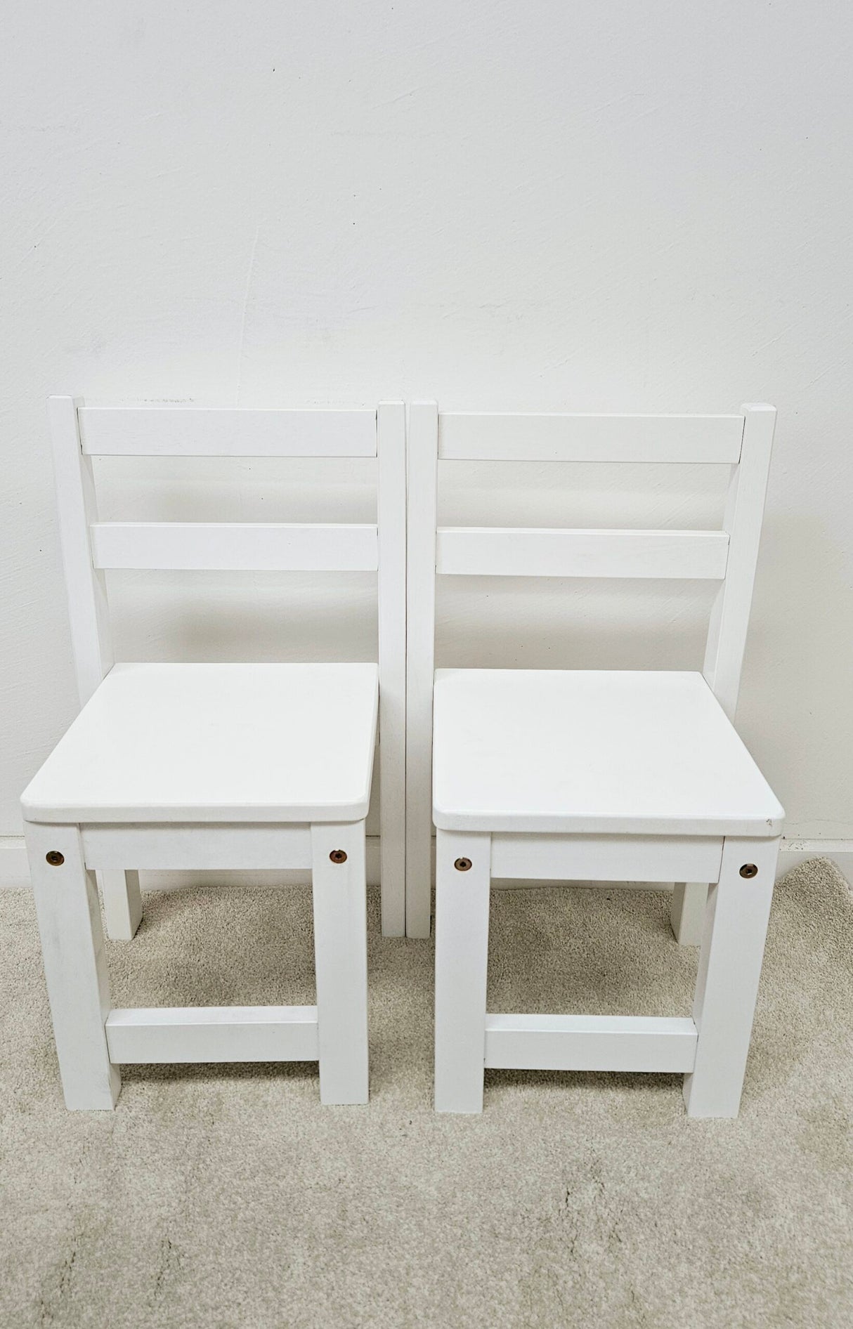 Standard Chair Set of Two - White